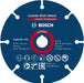 Bosch KAPPESKIVE MULTIWHEEL 76X10MM HM | Bosch | Bosch, Kutte- og slipeskiver, Maskin tilbehør, Stål - kapp og slip