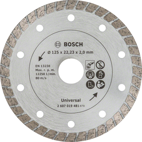 Bosch Diamantblad Pl Turbo 125 Mm