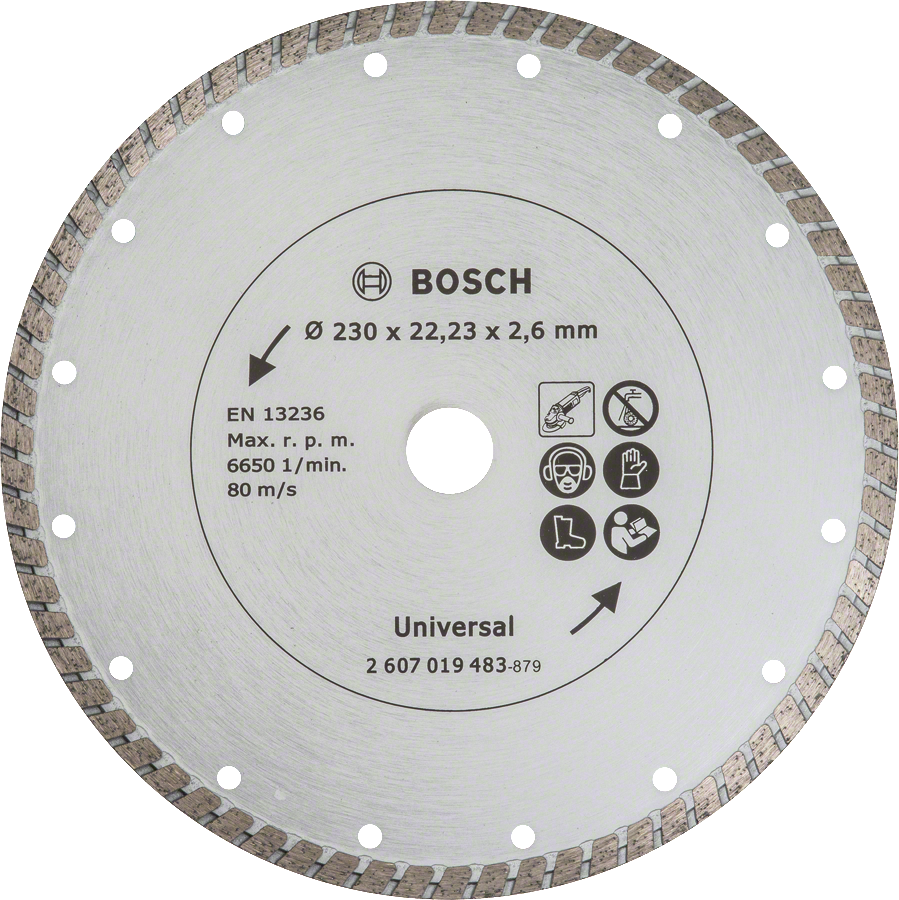 Bosch Diamantblad Pl Turbo 230 Mm