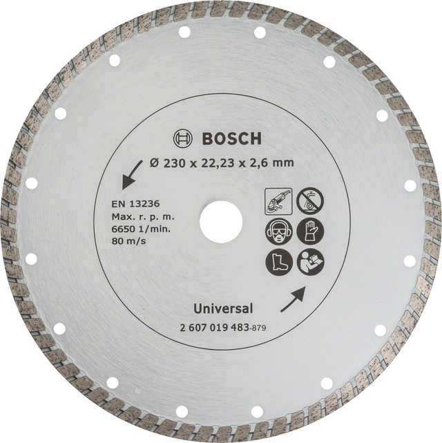 Bosch Diamantblad Pl Turbo 230 Mm