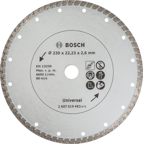 Bosch Diamantblad Pl Turbo 230 Mm