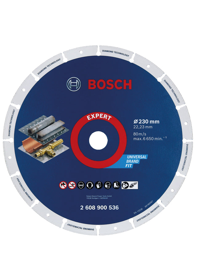 Bosch Diamantskive Til Metall 230 Mm