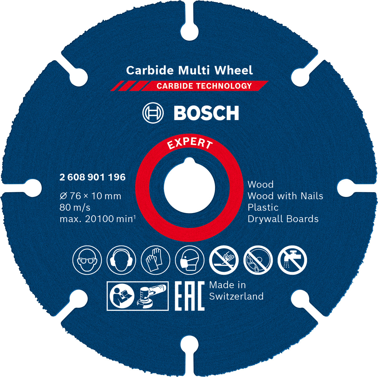 Bosch Kappeskive Multiwheel HM 76X10 Mm