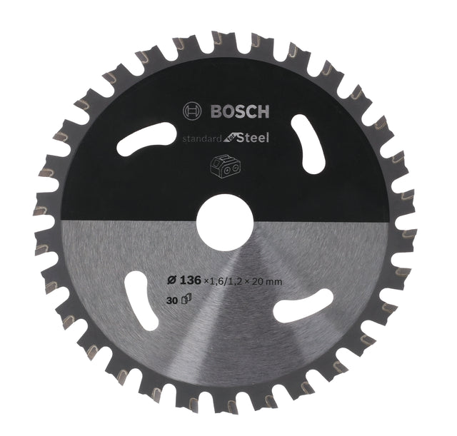Bosch Sirkelsagblad Accu Std Stål 136X20X30T