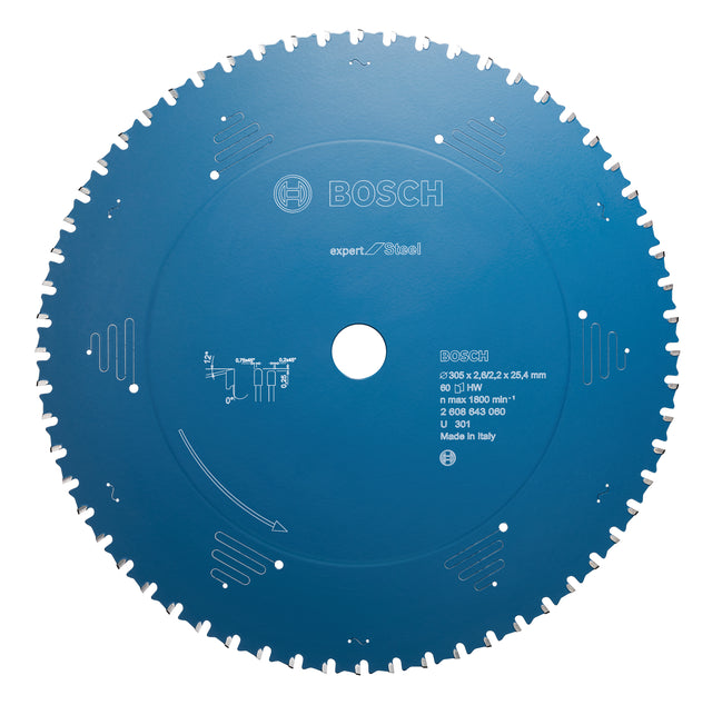 Bosch Sirkelsagblad Ø210X30 Mm Exp Steel 48T