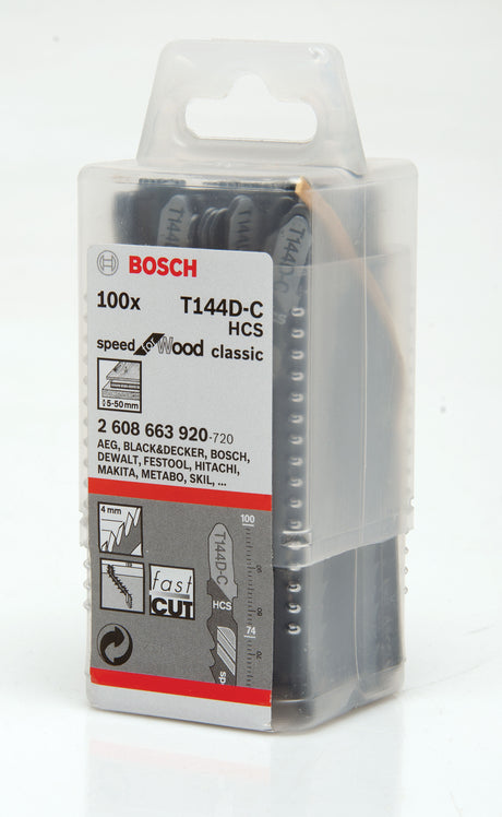 Bosch Stikksagblad T144D 100 Stk