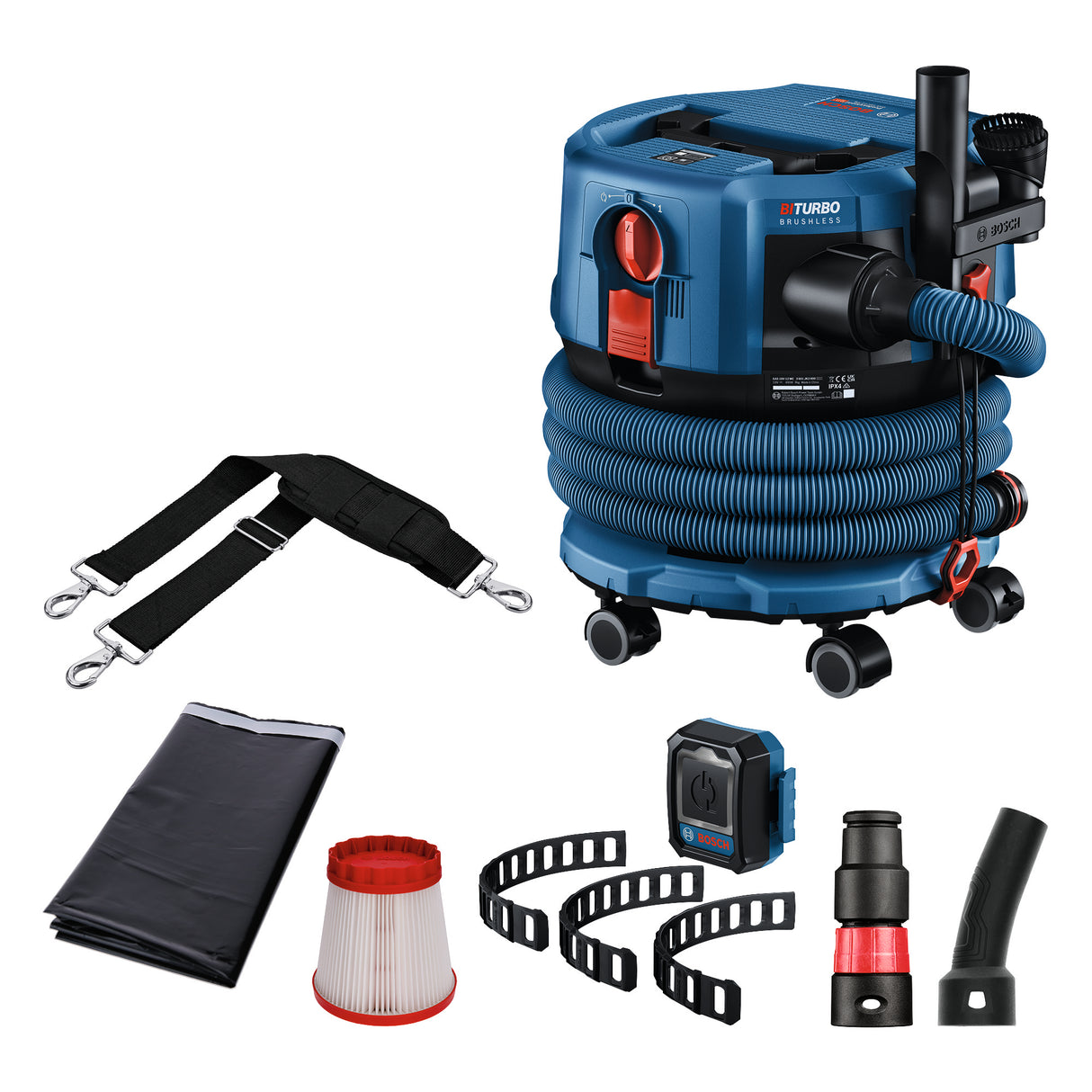 Bosch Støvsuger Gas 18V-12 Mc Uten Batteri Og Lader