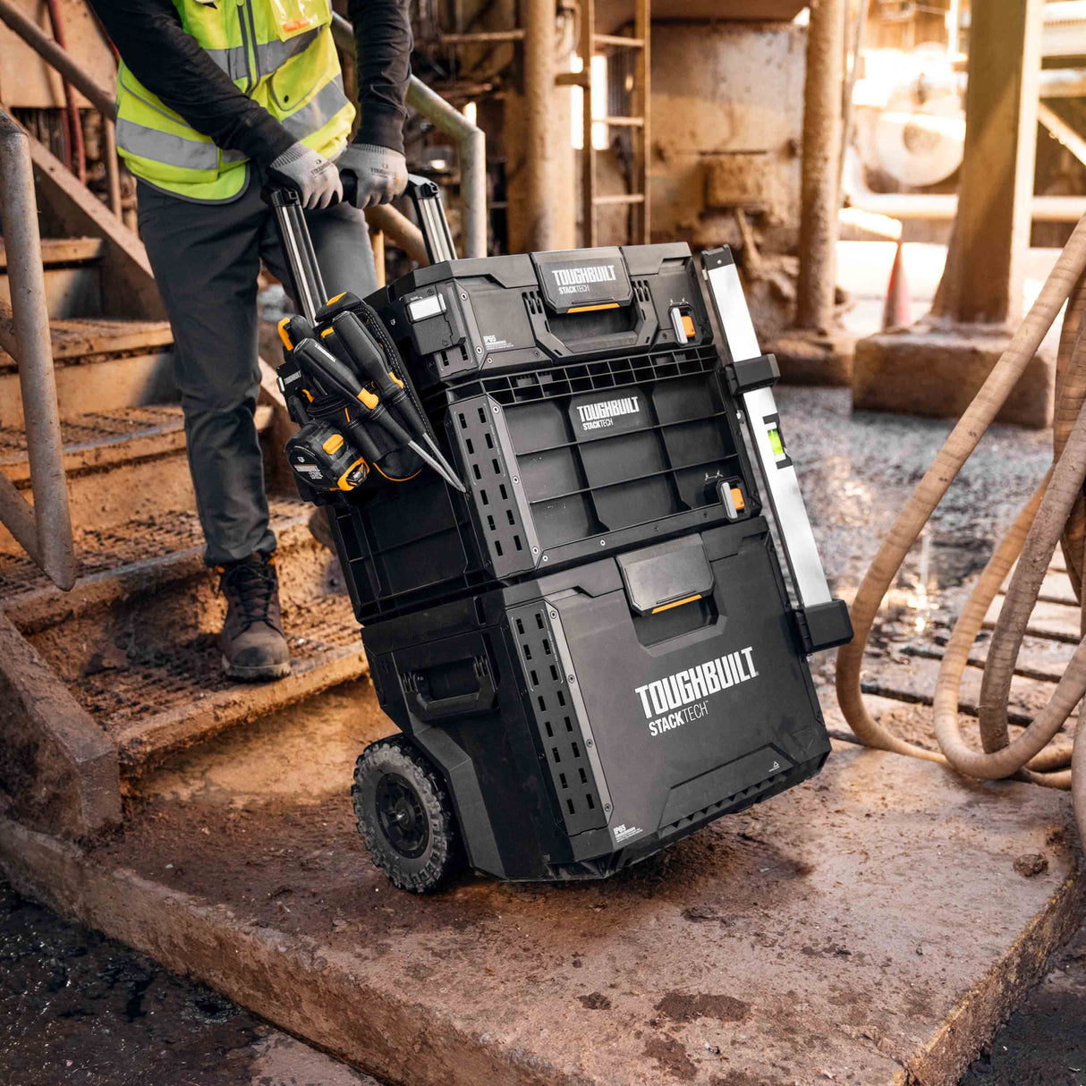 ToughBuilt Systemkasse Tool Box Med Hjul