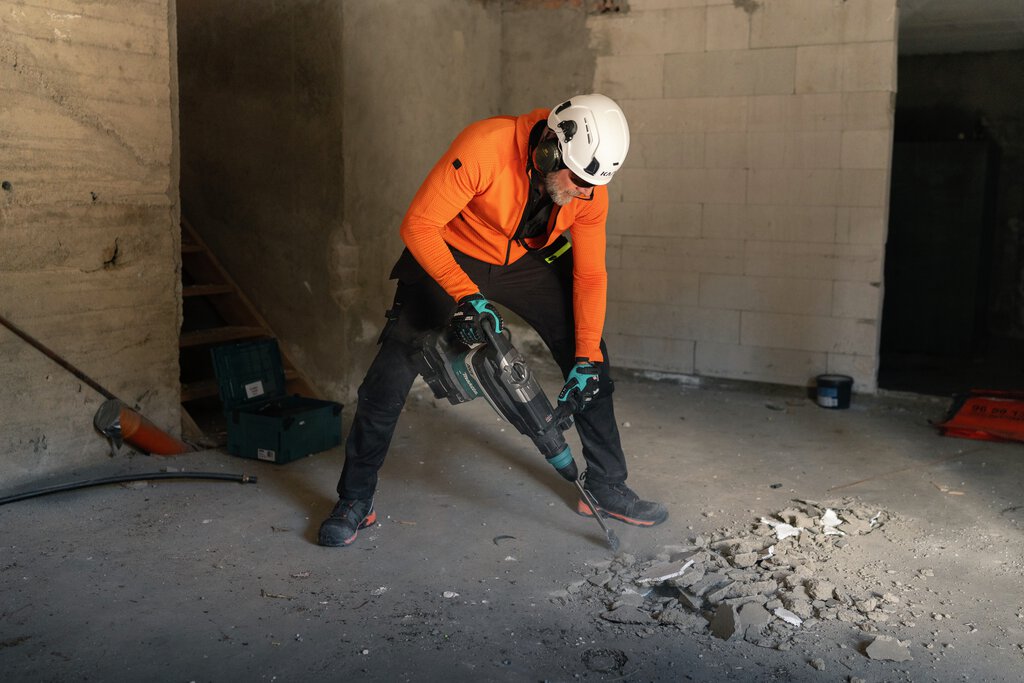 Makita Kombihammer SDS+ XGT 2x40V HR006G Uten Batteri Og Lader