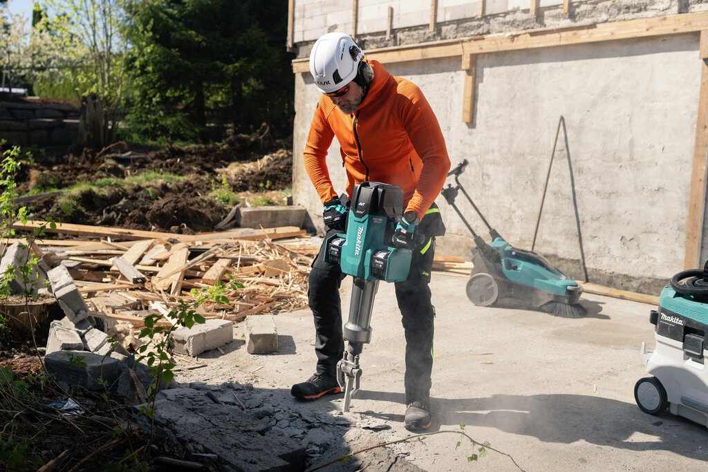 Makita Meiselhammer HEX XGT 2x40V HM004 Uten Batteri Og Lader