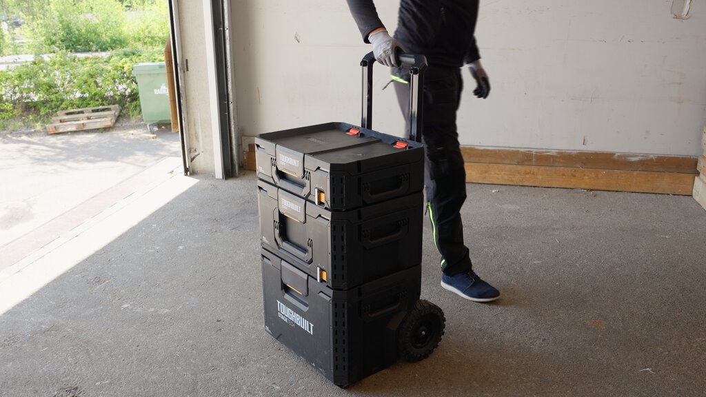 ToughBuilt Startsett Systemkasser Stackteck 3 Deler