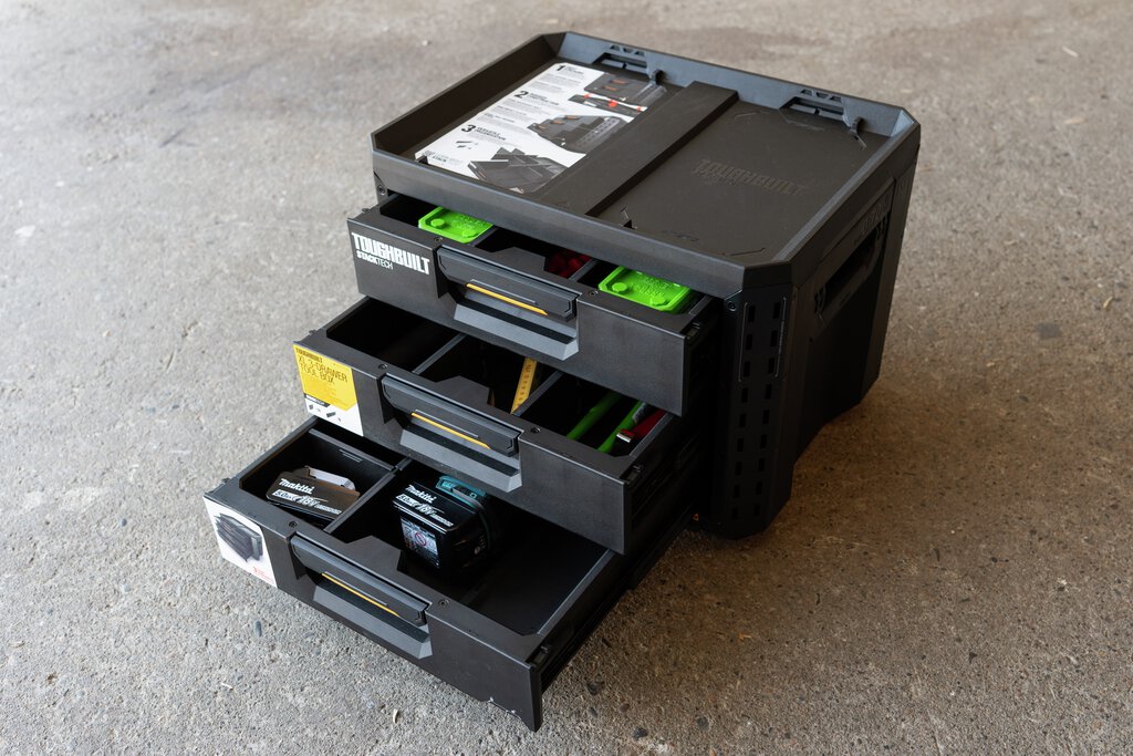 ToughBuilt Systemkasse Tool Box 3 Skuffer