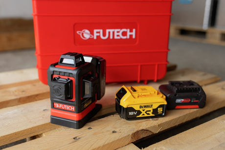 Futech Krysslaser Multicross 3D 18VMAX Grønn