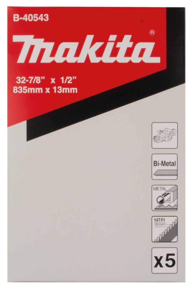 Makita Båndsagblad Bi-Metall13X0,5X835 Mm
