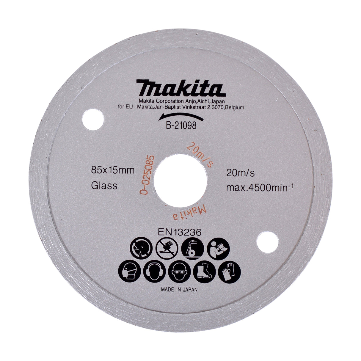 Makita Diamantskive 85X15 Mm