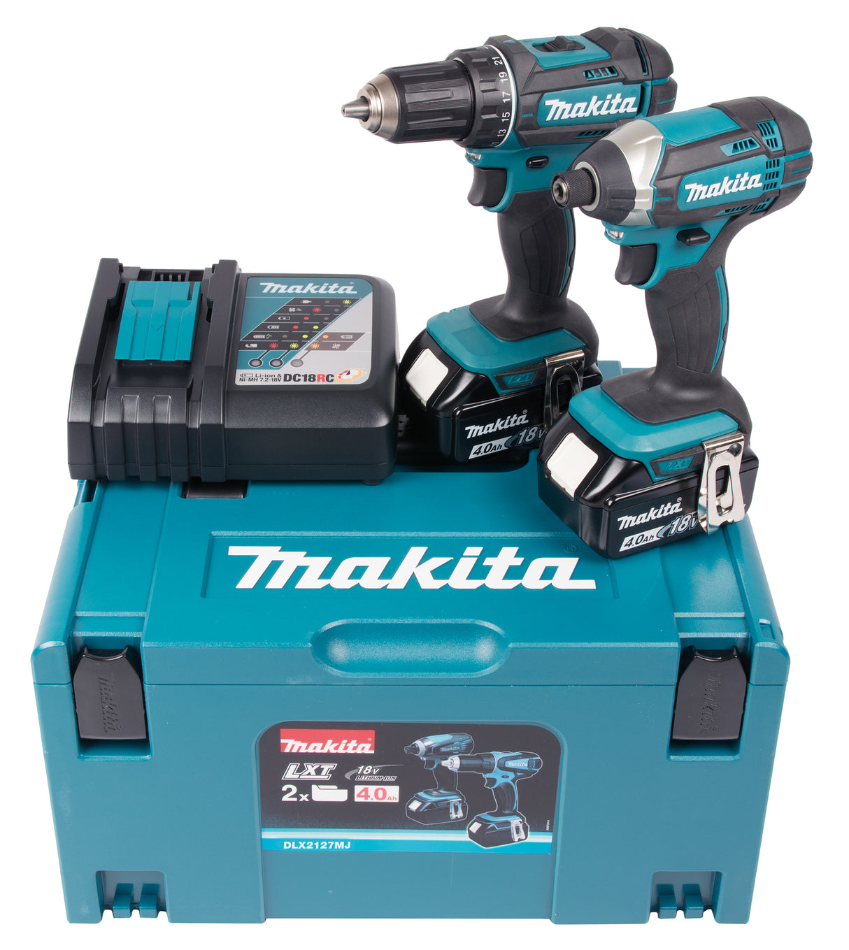 Makita Kombosett 18V 4,0Ah
