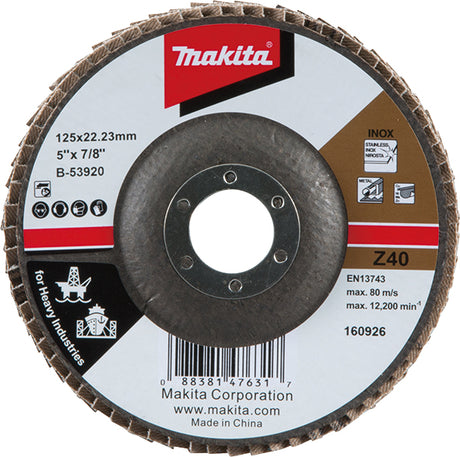 Makita Lamellslipeskive 125 Mm