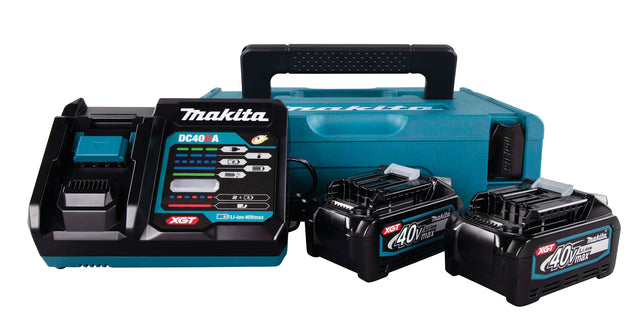 Makita Power Pack 2X40V 4,0Ah Hurtiglader