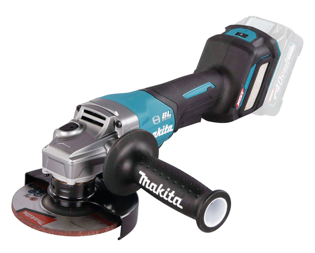 Makita Vinkelsliper 125Mm 40V Aws Uten Batteri Og Lader