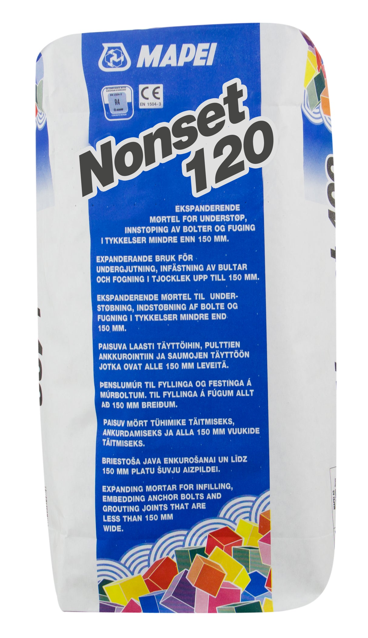 Mapei Nonset 120 25Kg