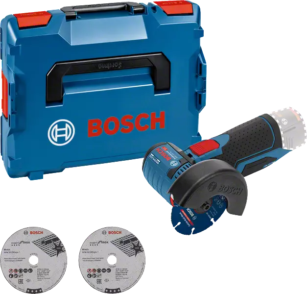 Bosch Vinkelsliper GWS 12V-76 SOLO L-boxx. | Bosch | Bosch, Elektroverktøy, Vinkel- og rettslipere