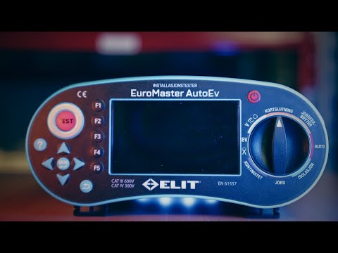 Elit Installasjonstester Euromaster AutoEV Pro Pakke