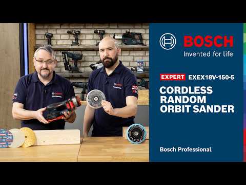 Bosch Eksentersliper EXEX 18V-150-5 Uten Batteri Og Lader I L-Boxx
