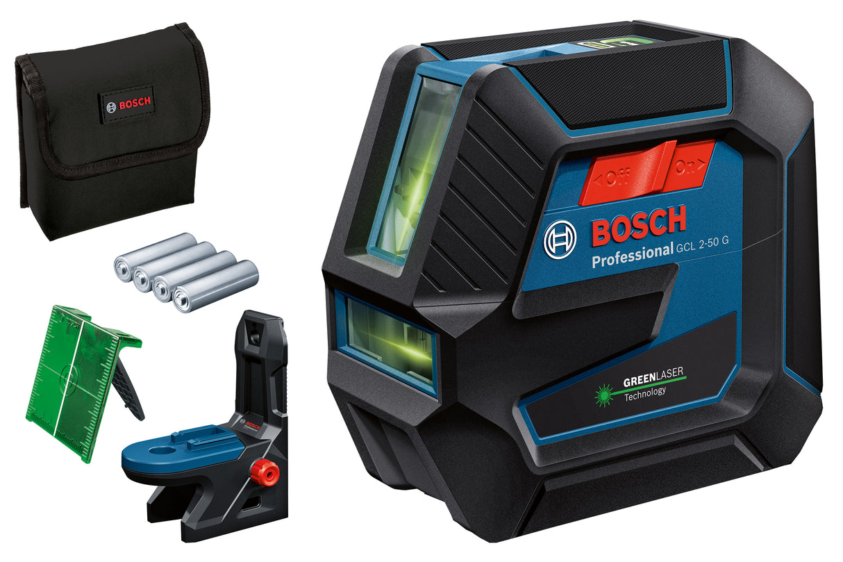 Bosch Kombilaser Grønn Gcl 2-50/Rm10