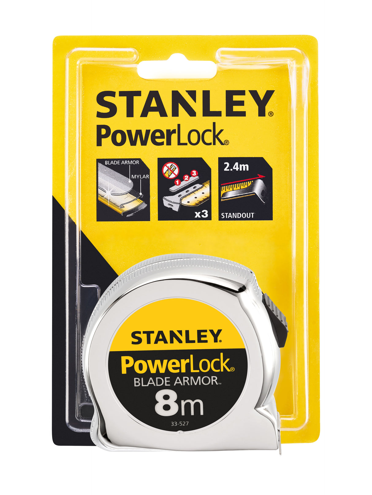 Stanley Båndmål Powerlock 8 M