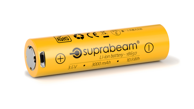 SupraBeam Batteri M6Xr Li-Ion 3000 Mah Usb 18650