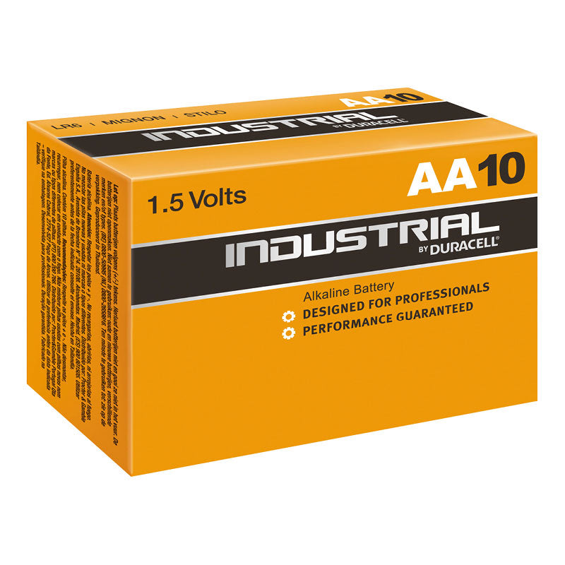 Duracell Batteri Industrial Lr6 Aa 10 Stk