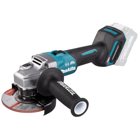 Makita Vinkelsliper 125Mm 40V Uten Batteri Og Lader