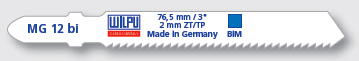 Wilpu Stikksagblad Metal Medium Mg 12 Bi-Metall 155Mm 5 Stk